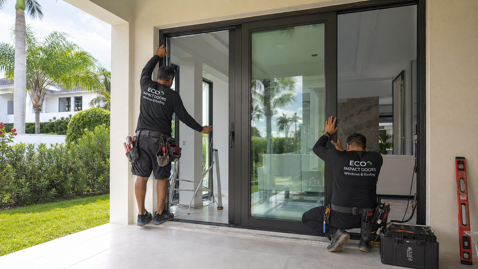 Professional Impact Doors Installation
